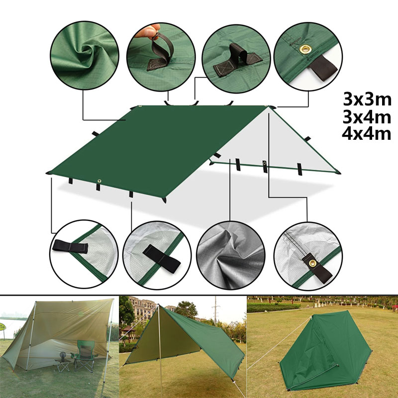 Emergency Mylar Tent - 야외 배낭 여행 방수 캠핑 차양
