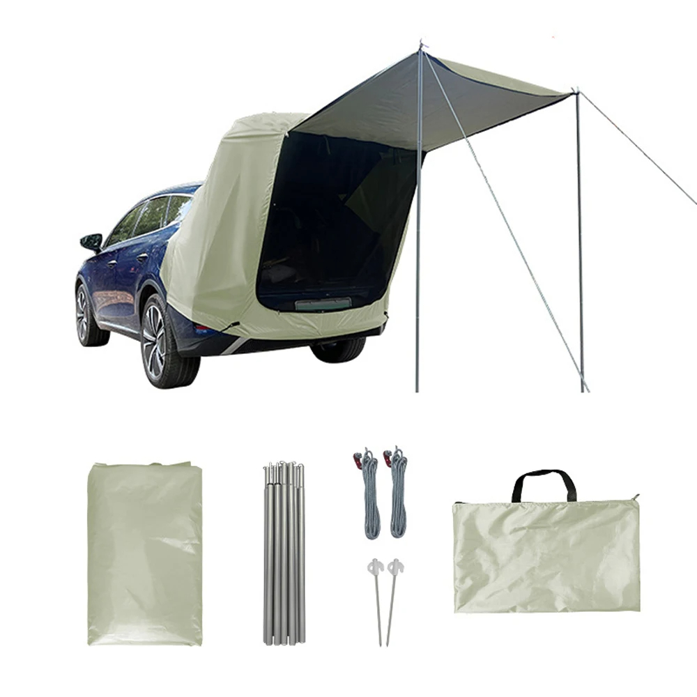 Emergency Mylar Tent - 야외 자동차 후면 확장 텐트 캠핑