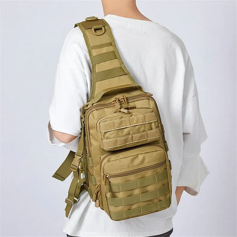 Fishing Kit Compact - 대용량 남자 가방 전술 가슴 가방