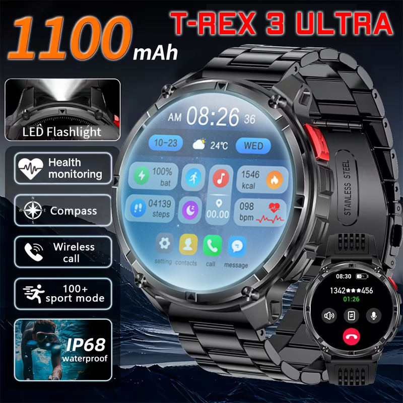 Compass Lensatic - 새로운 T-Rex3 울트라 1100mAh 배터리 스마트