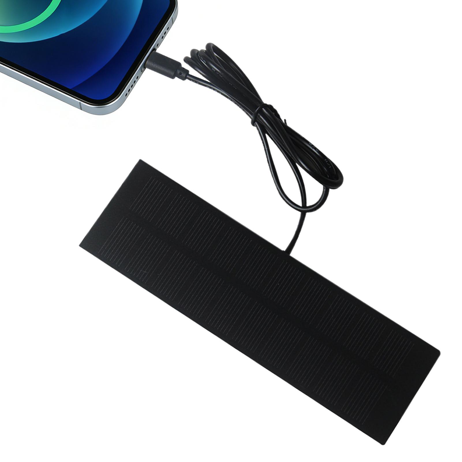 Solar Emergency Charger - 5W 5V 태양광 패널 충전기, C타입