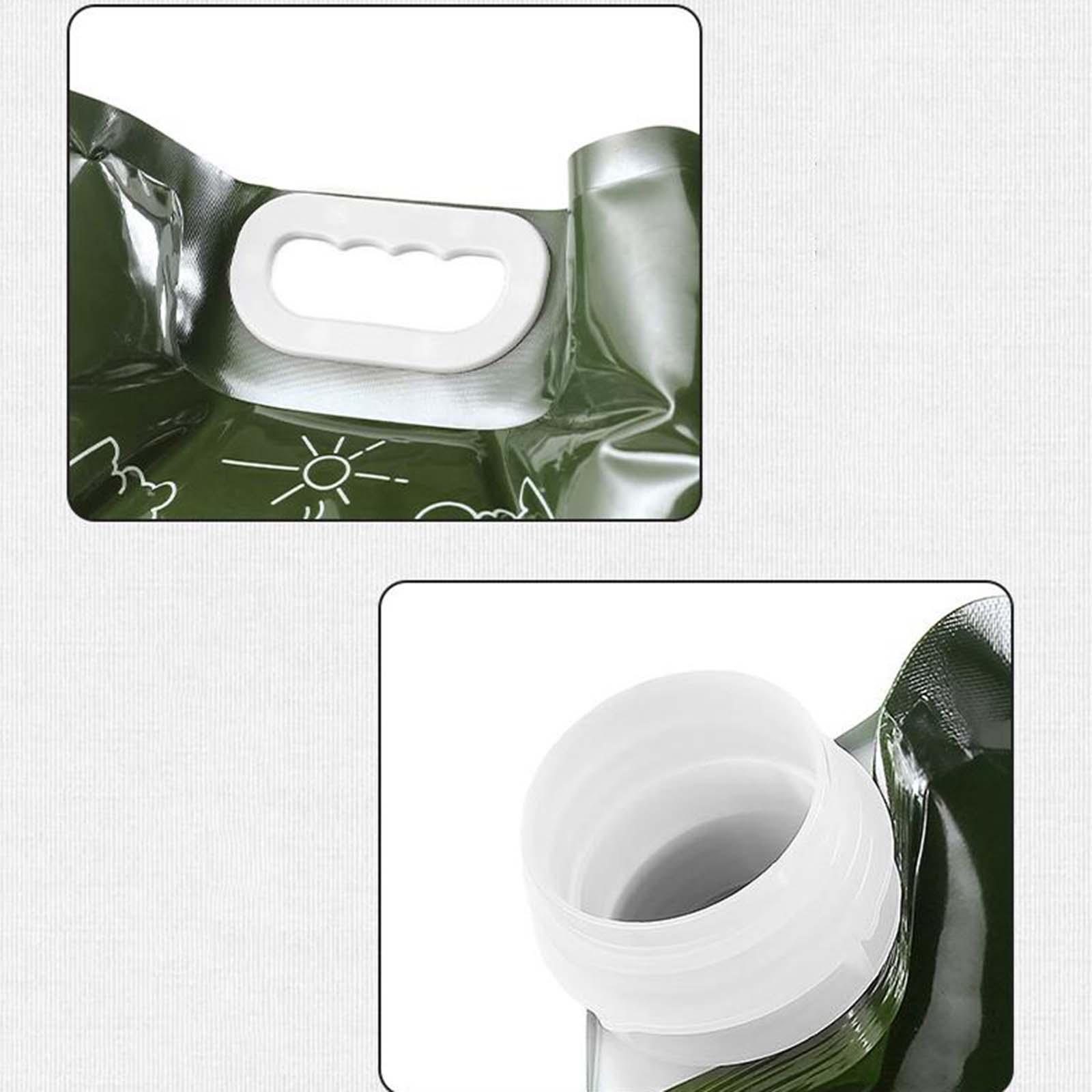Water Bag Collapsible - 7.5L 접이식 물탱크 컨테이너 가방(손잡이 포함)