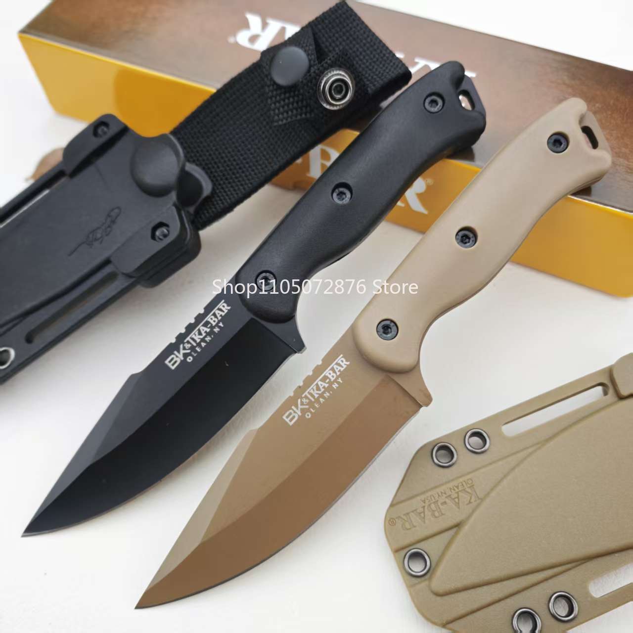 Bushcraft Knife Fixed - BK18 야외용 고정날 유틸리티 나이프(보호 덮개