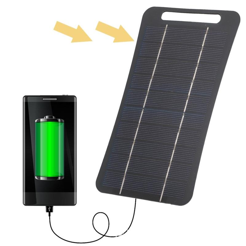 Solar Emergency Charger - 2W 태양광 충전기 휴대용 USB-C 고속
