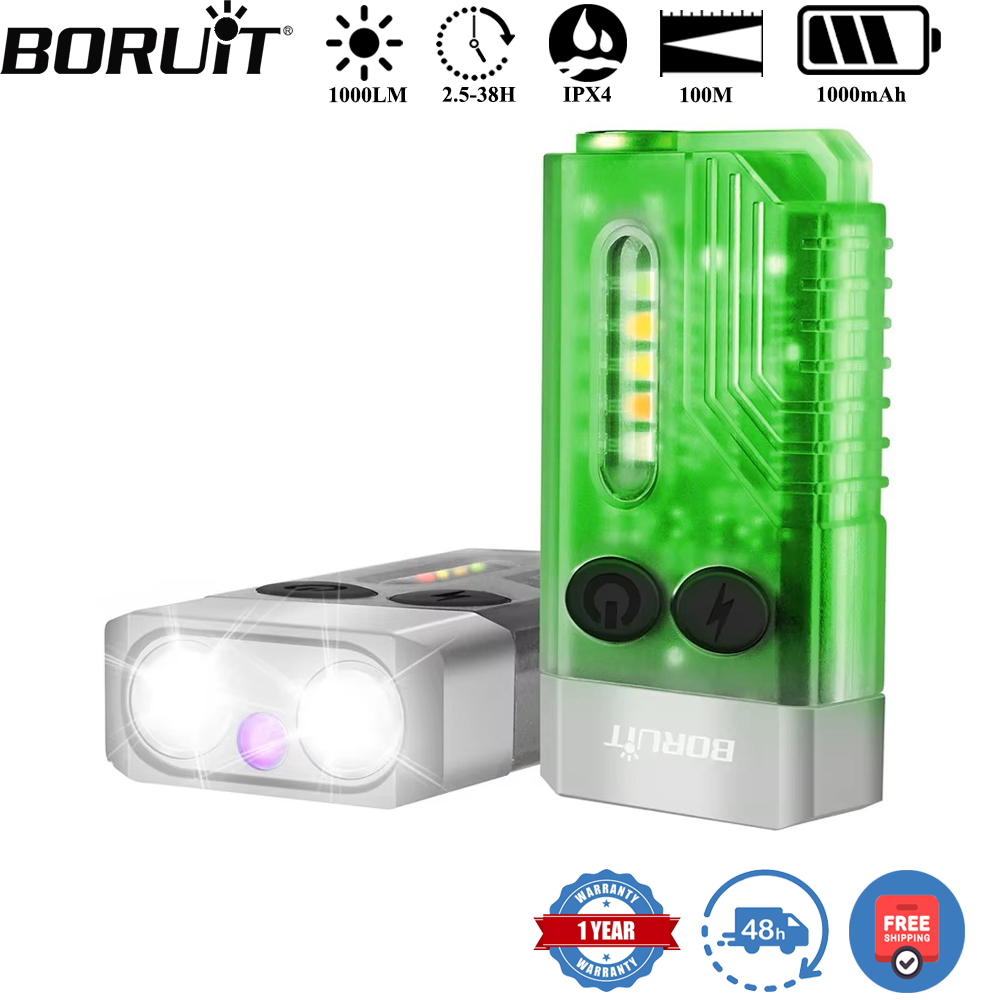 Fishing Kit Compact - BORUiT V10 키체인 UV LED EDC