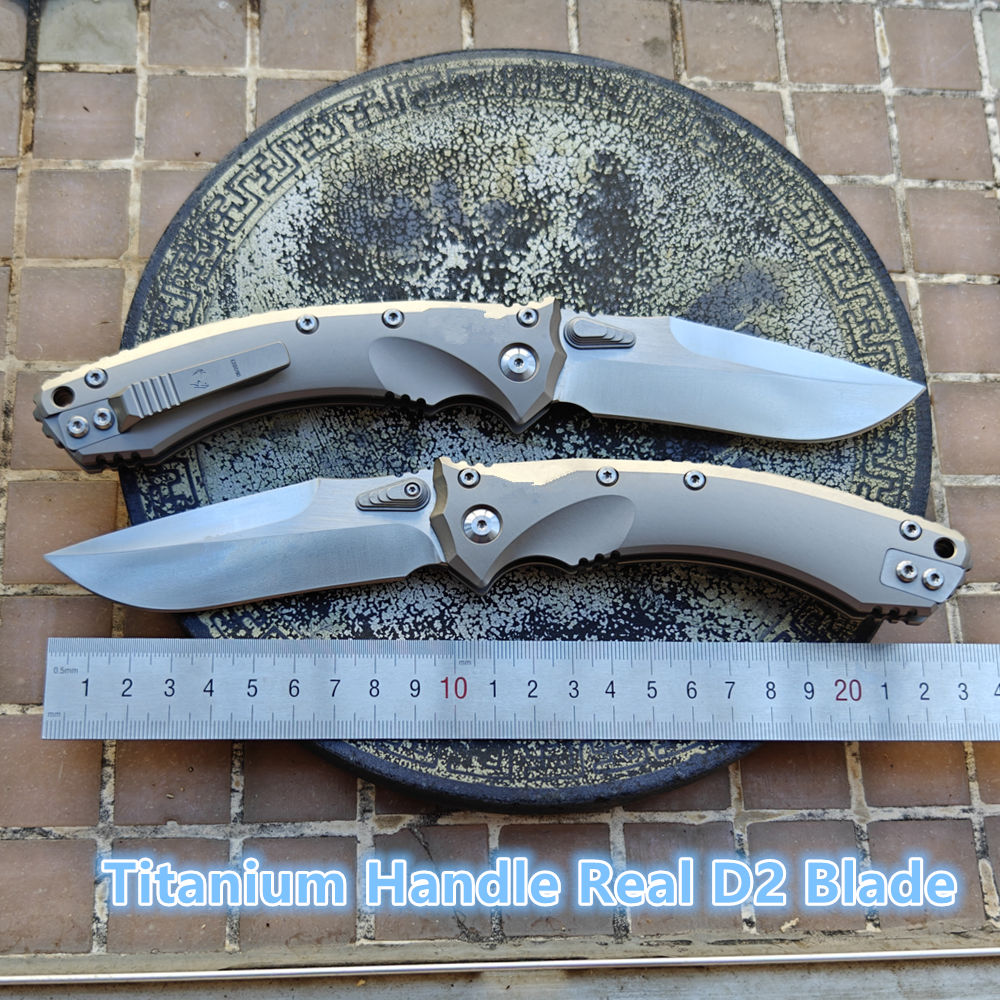 Bushcraft Knife Fixed - 마이의 리얼 D2 블레이드 앰피비아 폴딩