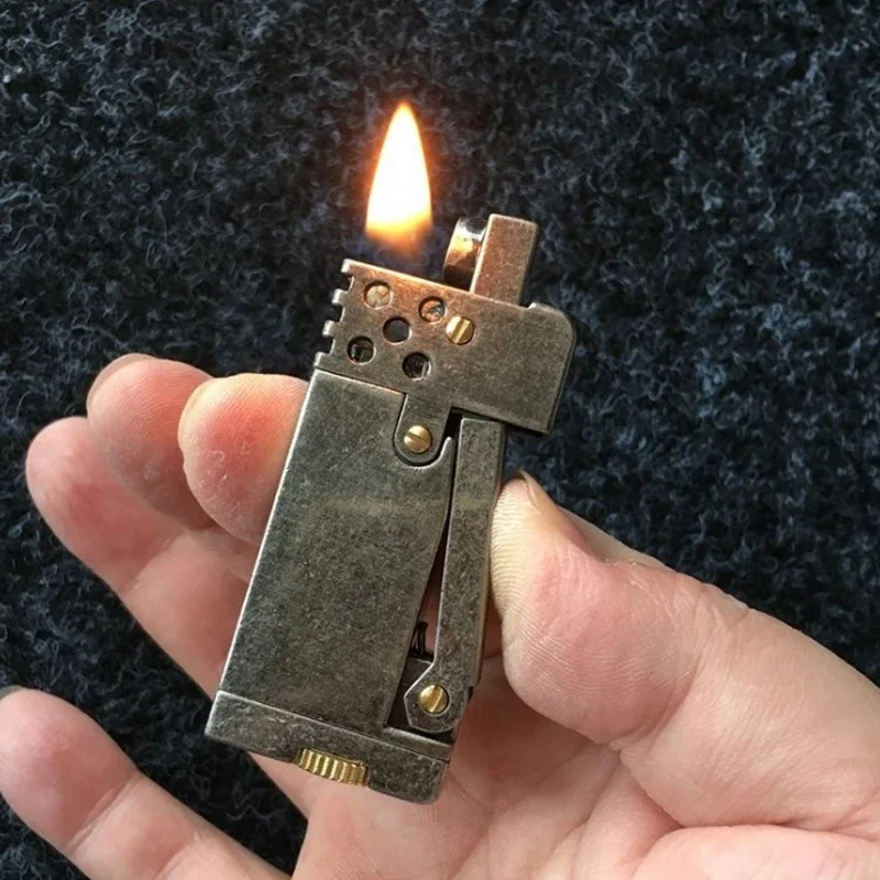 Fire Starting Kit - 레트로 가솔린 플린트 사이드 프레셔 점화식