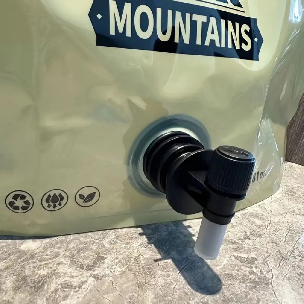 Water Bag Collapsible - 내구성이 뛰어난 8L 물 저장 가방