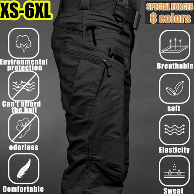 Fishing Kit Compact - 남성 전술 카고 바지 6XL 플러스