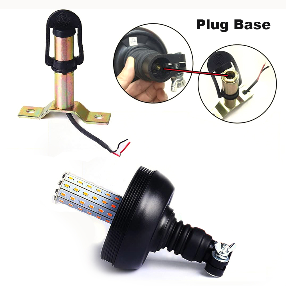 60 LED 앰버 트랙터 오토바이 지게차 스트로브 경고 - Sos Light Strobe 리뷰 및 가격