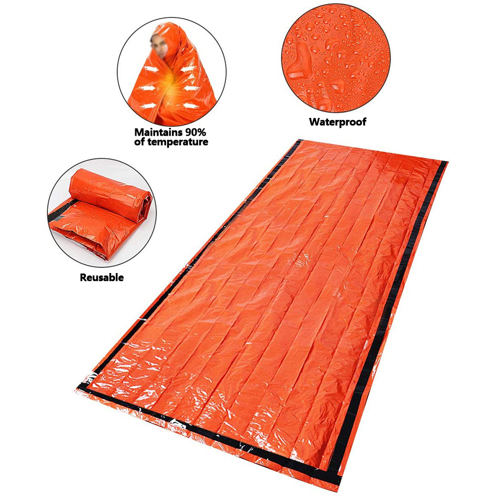 응급 담요 방수 생존 침낭 보온 비비색 캠핑 하이킹 야 - Bivy Bag Emergency 리뷰 및 가격