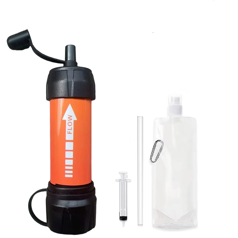 하이킹, 캠핑 및 비상 생존을 위한 휴대용 야외 정수기 - Water Purification Straw 리뷰 및 가격