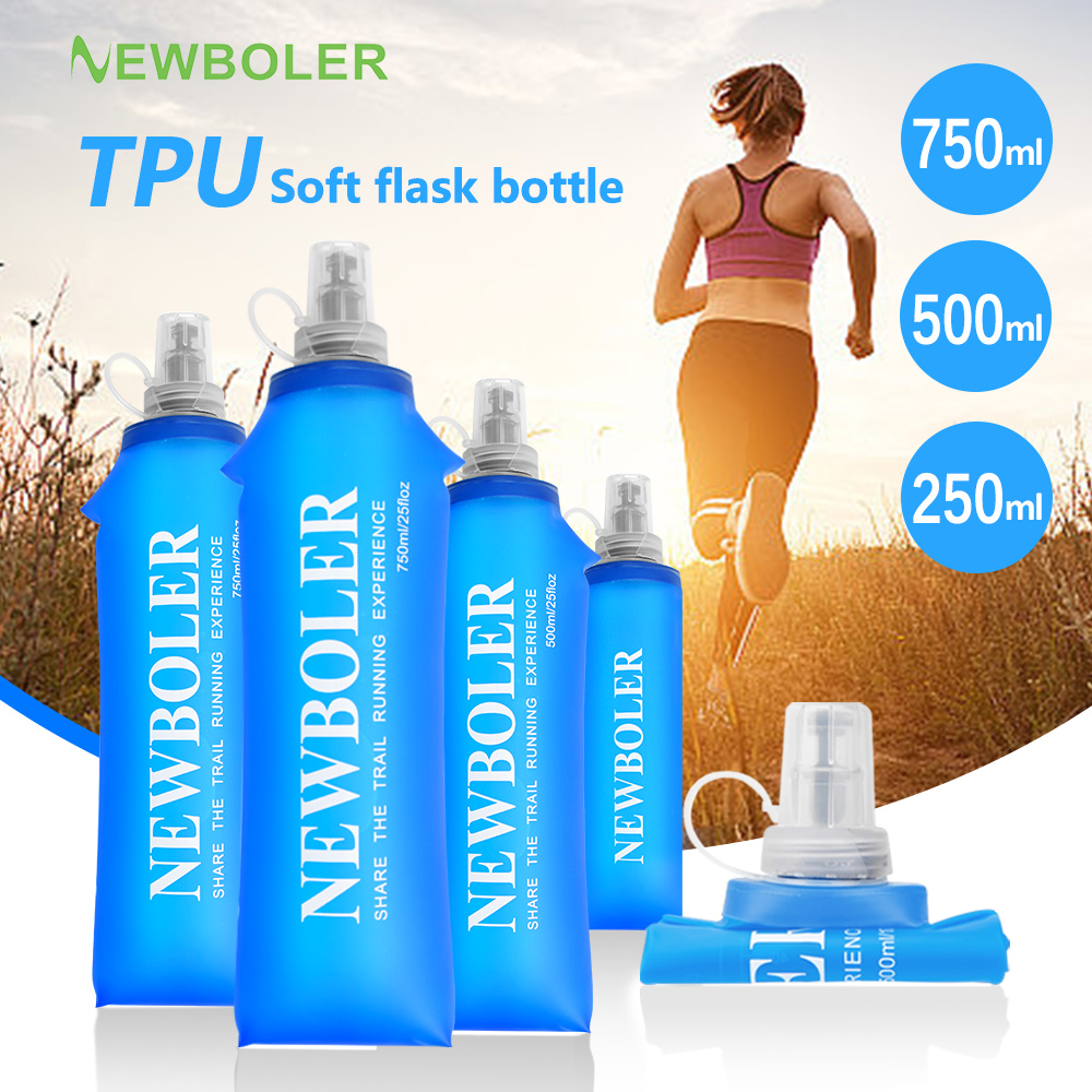 750ML 물병 TPU 접이식 소프트 플라스크 스포츠  - Water Bag Collapsible 리뷰 및 가격