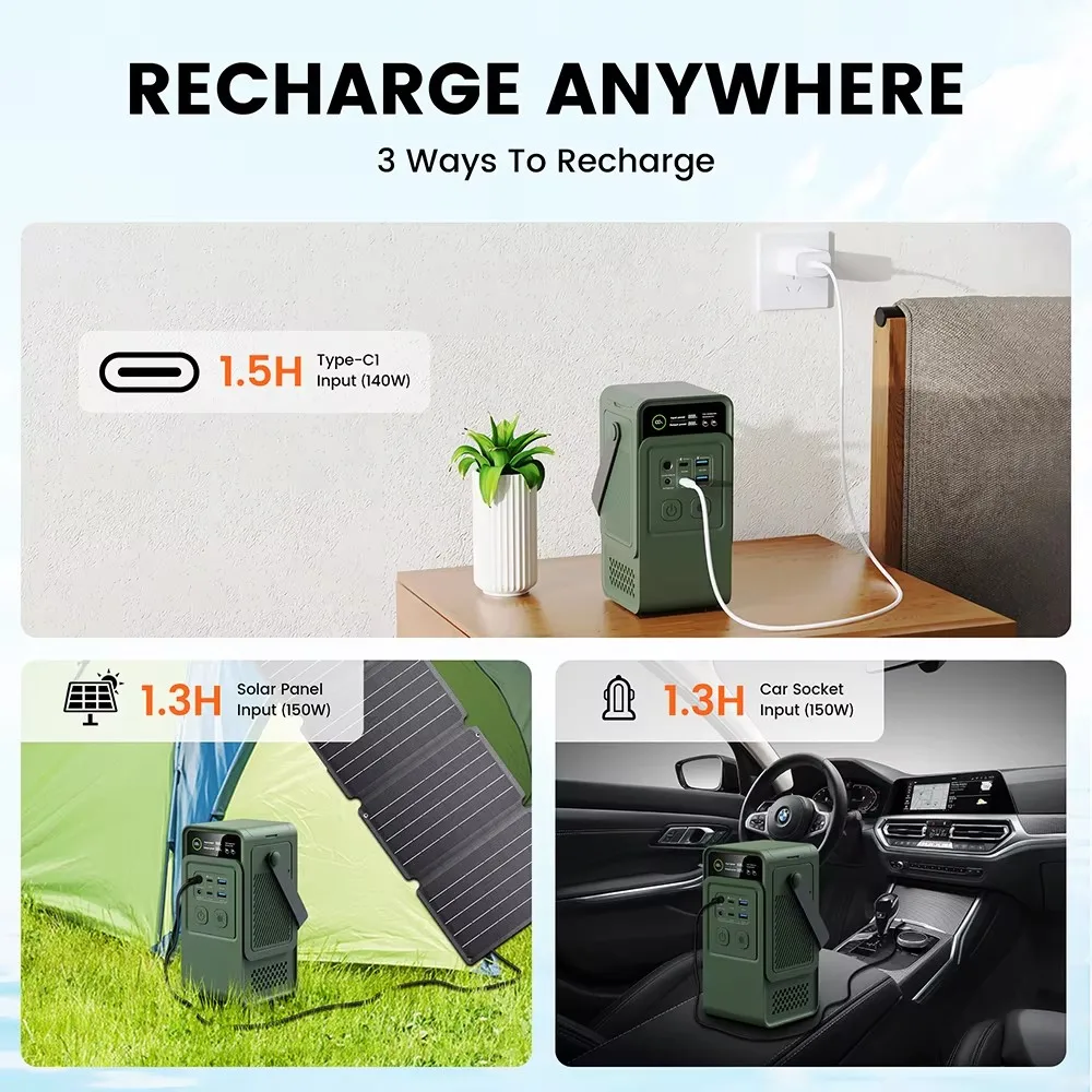 60000mAh 200W 192Wh 캠핑 발전소 보조베 - Solar Emergency Charger 리뷰 및 가격