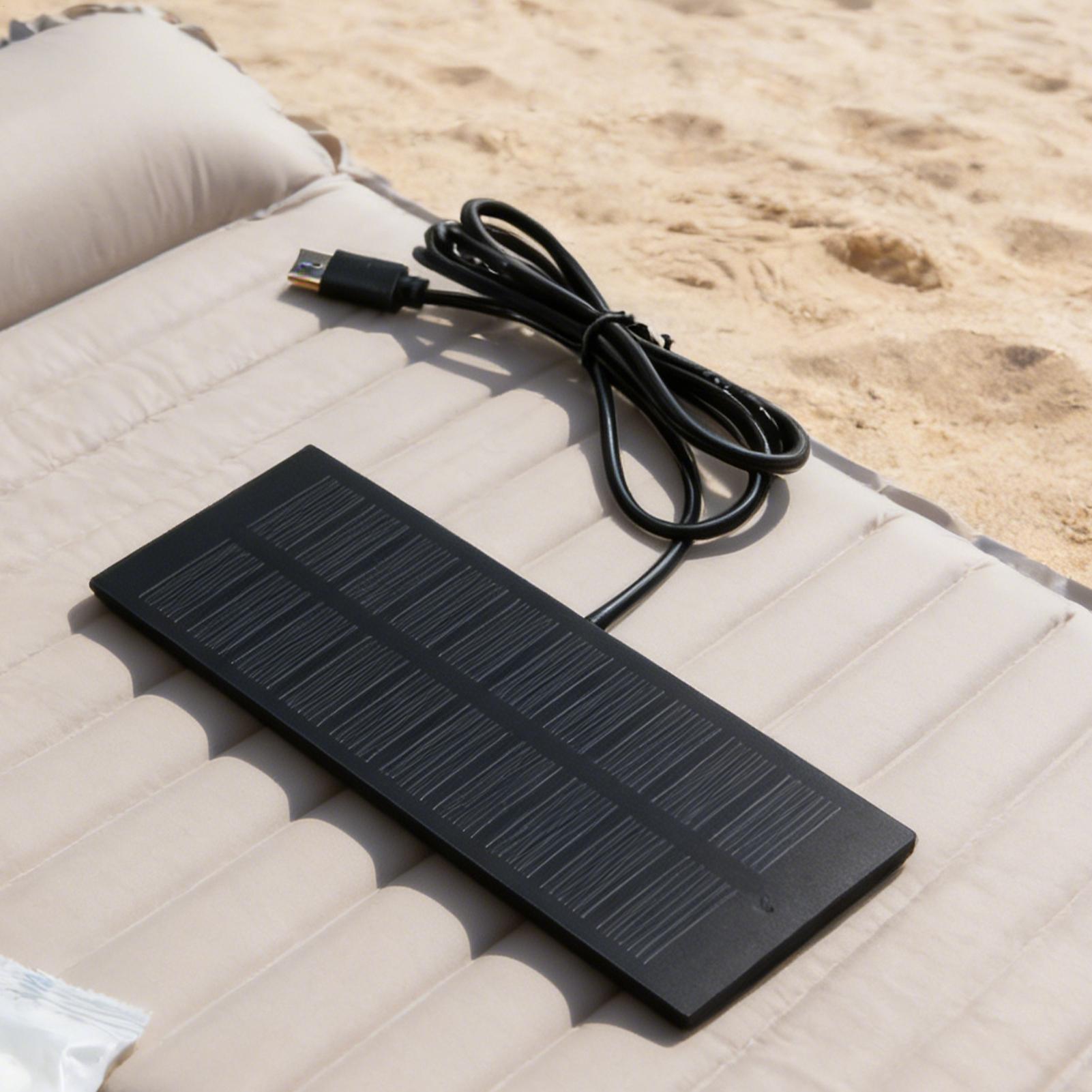 5W 5V 태양광 패널 충전기, C타입 출력, 비상 전 - Solar Emergency Charger 리뷰 및 가격