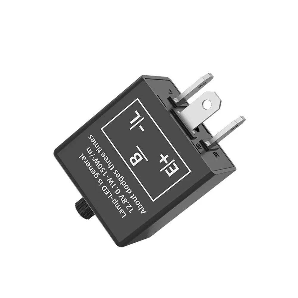 12v 3핀 조정 가능한 LED 플래셔 릴레이 오토바이 - Sos Light Strobe 리뷰 및 가격