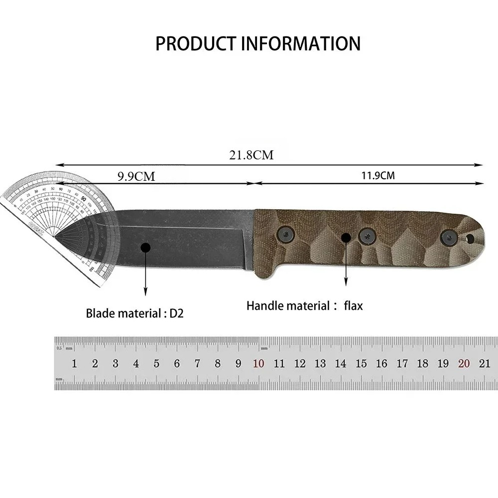 PR4 다용도 야외 고정식 나이프 정글 어드벤처 캠핑  - Bushcraft Knife Fixed 리뷰 및 가격