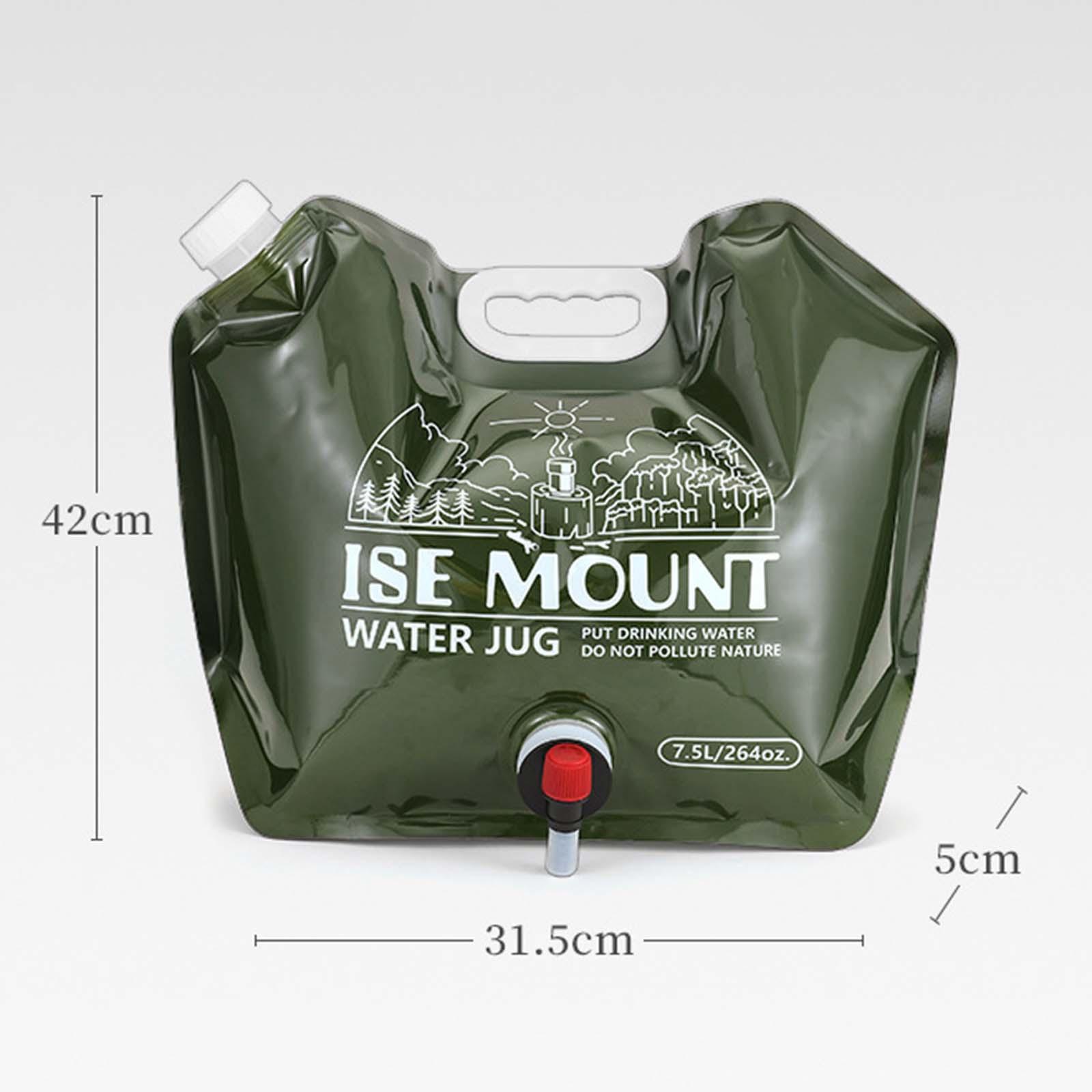 7.5L 접이식 물탱크 컨테이너 가방(손잡이 포함) 야 - Water Bag Collapsible 리뷰 및 가격