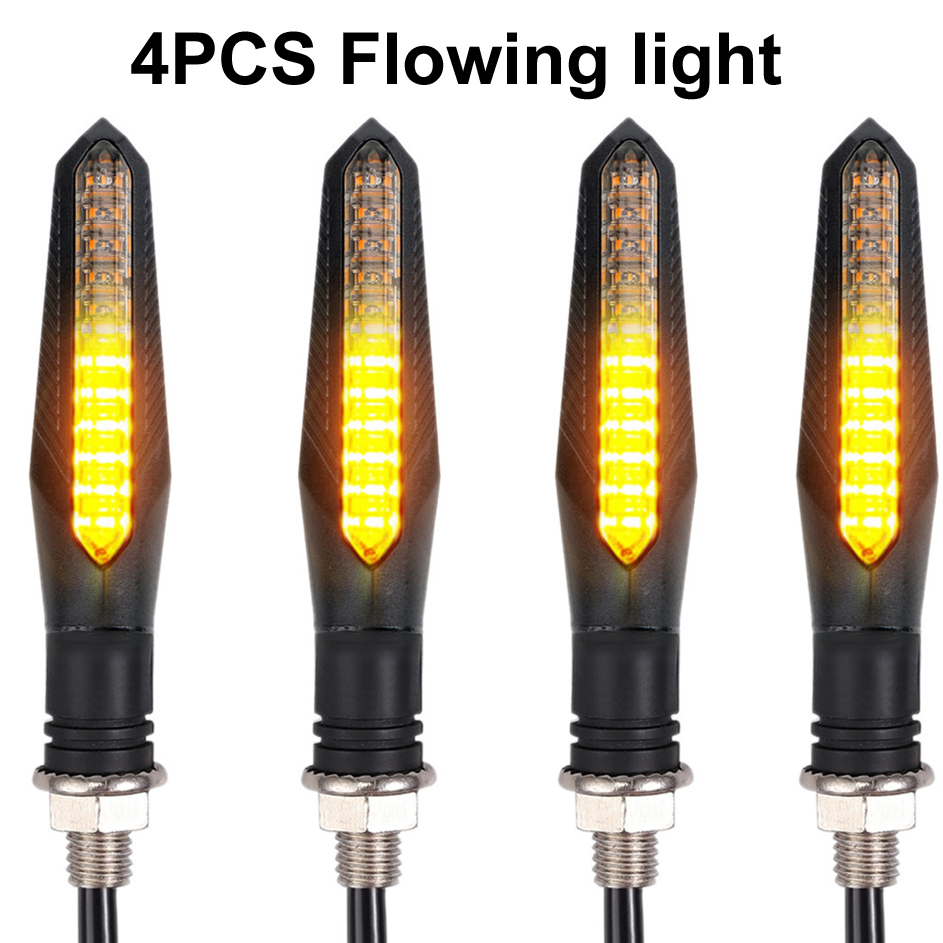 4PCS 12V 오토바이 LED 방향 지시등 12LED - Sos Light Strobe 리뷰 및 가격