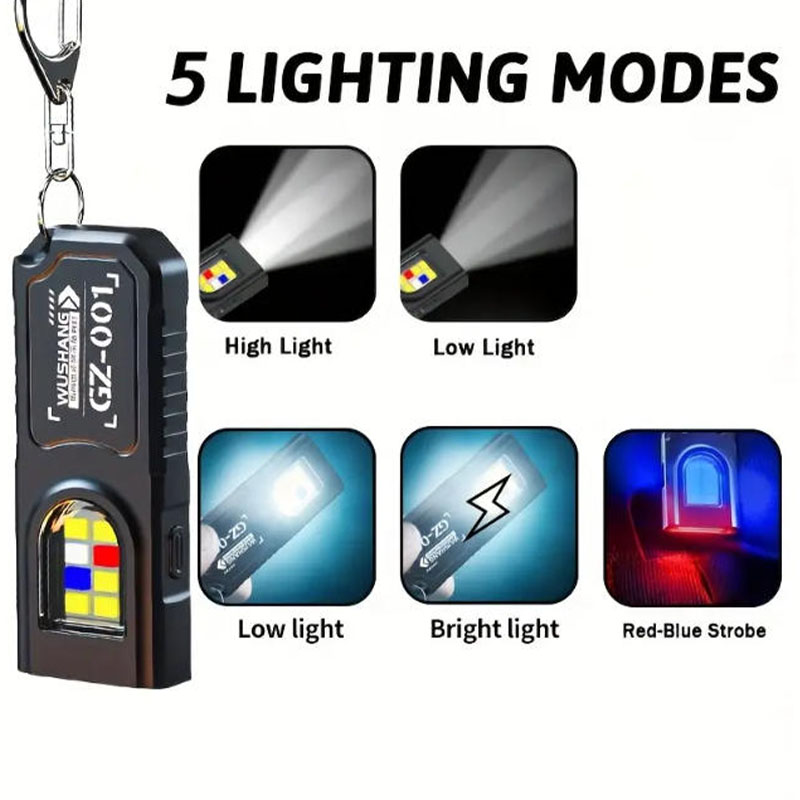 다기능 키체인 손전등 USB 충전식 미니 손전등 COB - Fishing Kit Compact 리뷰 및 가격