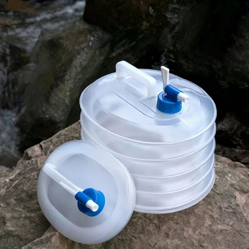 휴대용 5/10L /15L 야외 접이식 휴대용 물통/물 - Water Bag Collapsible 리뷰 및 가격