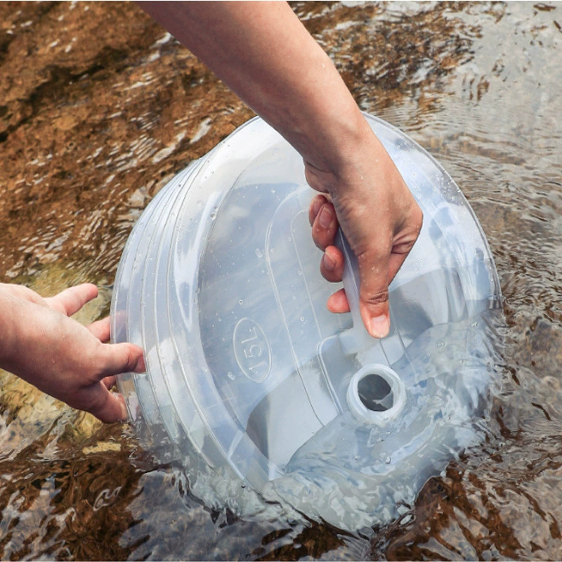 휴대용 5/10L /15L 야외 접이식 휴대용 물통/물 - Water Bag Collapsible 리뷰 및 가격