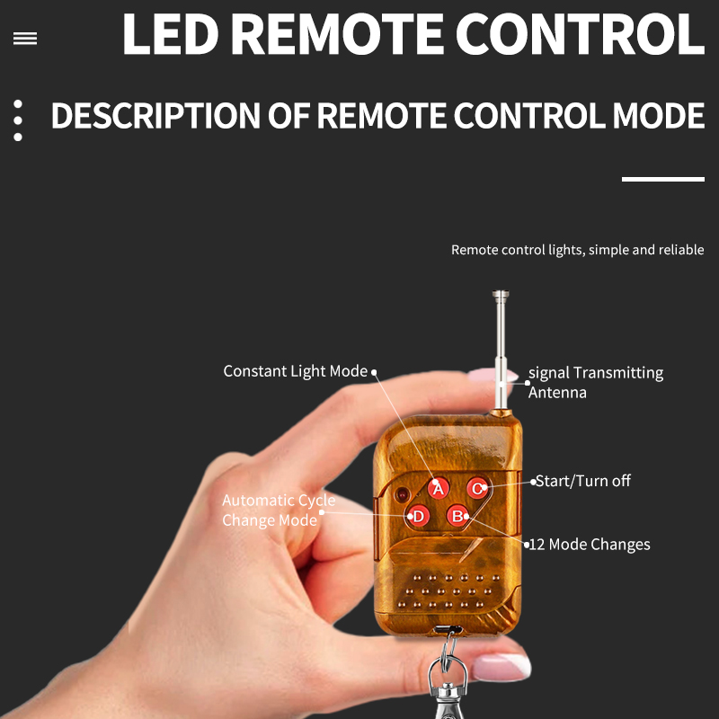 무선 그릴 LED 경고등 자동차 LED 스트로브 라이트 - Sos Light Strobe 리뷰 및 가격
