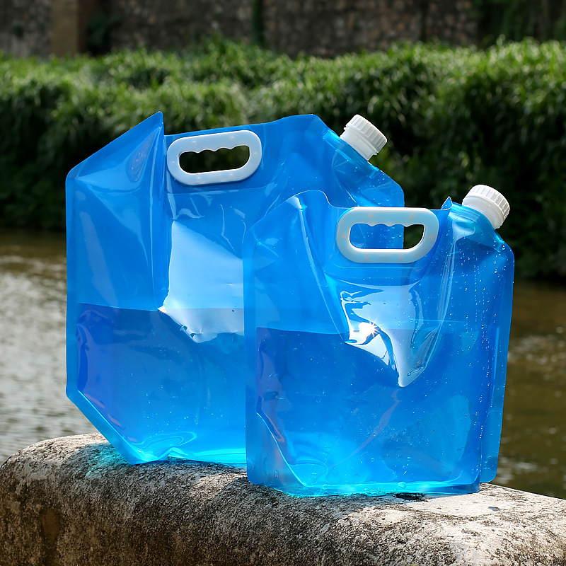 접을 수 있는 물 용기 가방, 캠핑 비상시 플라스틱 보 - Water Bag Collapsible 리뷰 및 가격