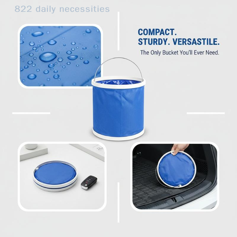 9L 13L 자동차 접이식 버킷 옥스포드 천 휴대용 물 - Water Bag Collapsible 리뷰 및 가격