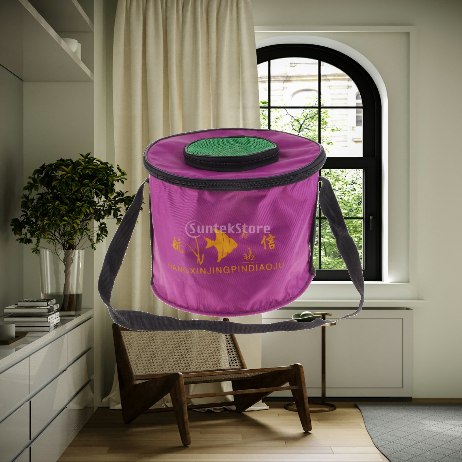 캔버스 접이식 낚시 바구니 휴대용 물통 접이식 보관함  - Water Bag Collapsible 리뷰 및 가격