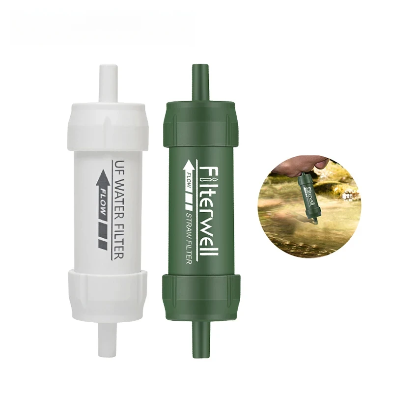 Westtune 야외 미니 워터 필터 밀짚 캠핑 정화  - Water Purification Straw 리뷰 및 가격