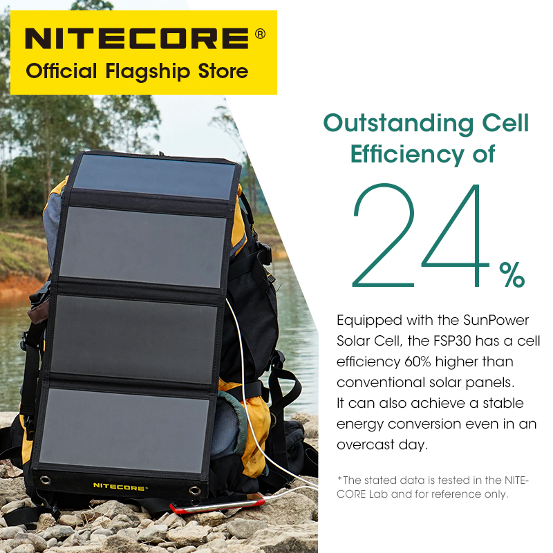 NITECORE 휴대용 방수 태양 전지 패널, 소형 태 - Solar Emergency Charger 리뷰 및 가격