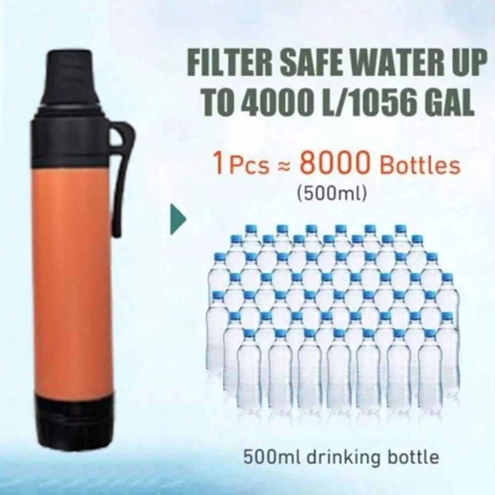 미니 미니 물 필터 빨대 정수기 직접 마시는 정수 물  - Water Purification Straw 리뷰 및 가격